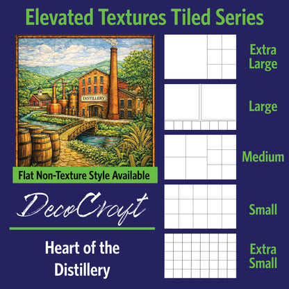 DecoCraft - Scenic Elevated Texture Tiles - Heart of the Distillery