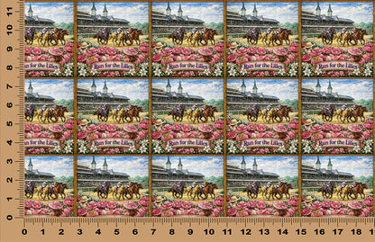 DecoCraft - Scenic Elevated Texture Tiles - Run for the Lilies