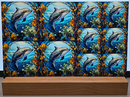 DecoCraft - Scenic Elevated Texture Tiles - Blue Serenity