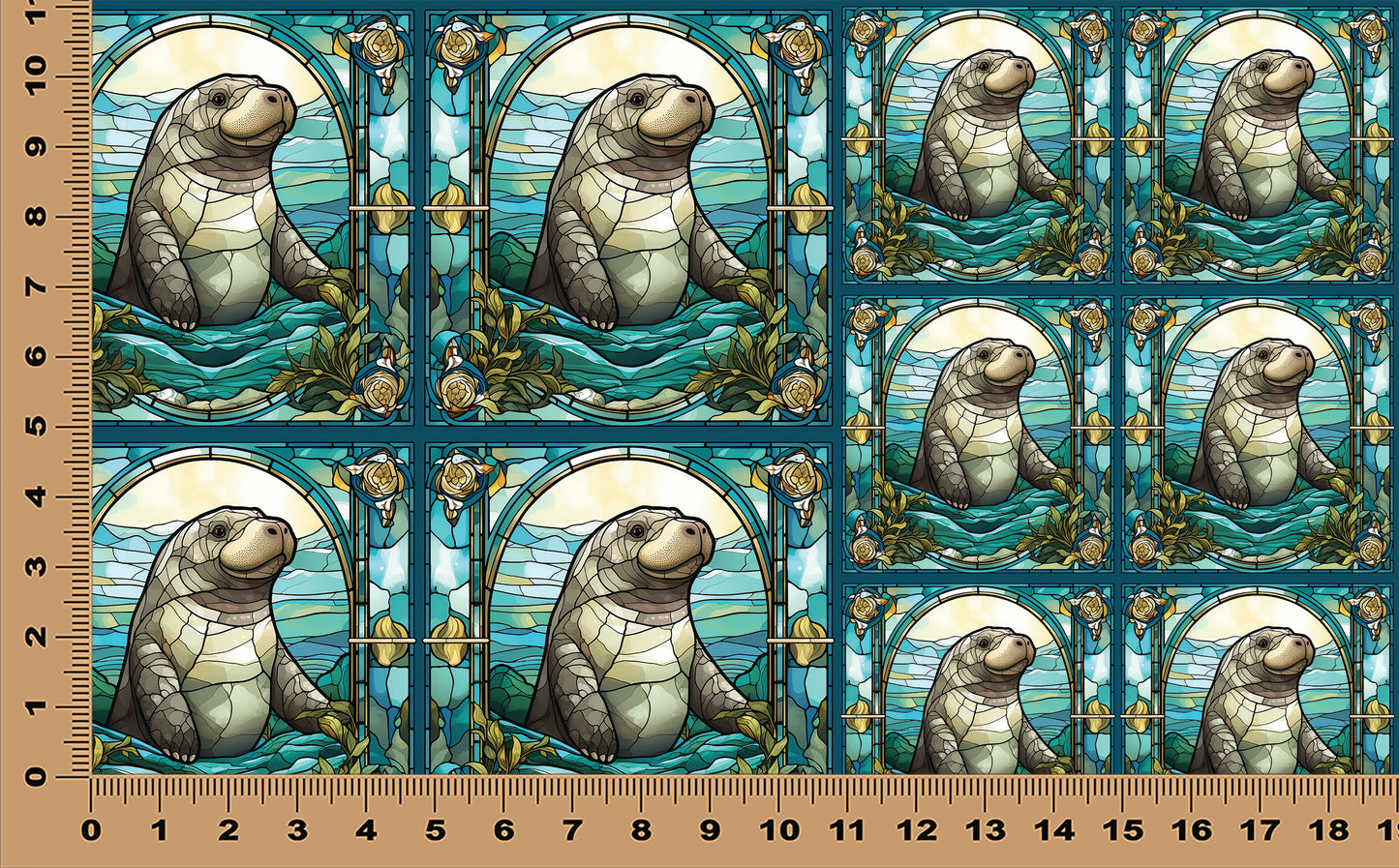 DecoCraft - Scenic Elevated Texture Tiles - Gentle Giant