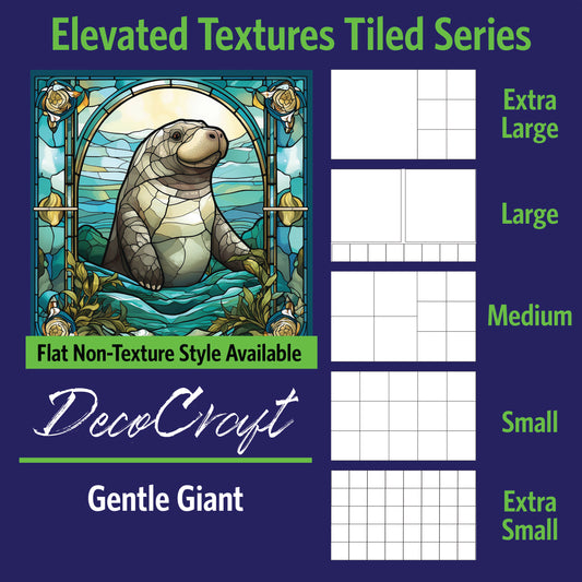 DecoCraft - Scenic Elevated Texture Tiles - Gentle Giant