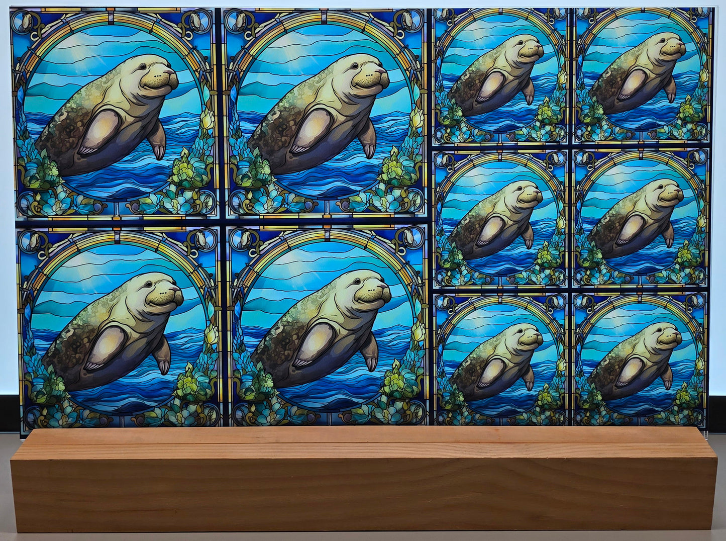 DecoCraft - Scenic Elevated Texture Tiles - Drifting Grace