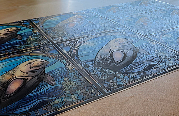 DecoCraft - Scenic Elevated Texture Tiles - Drifting Grace