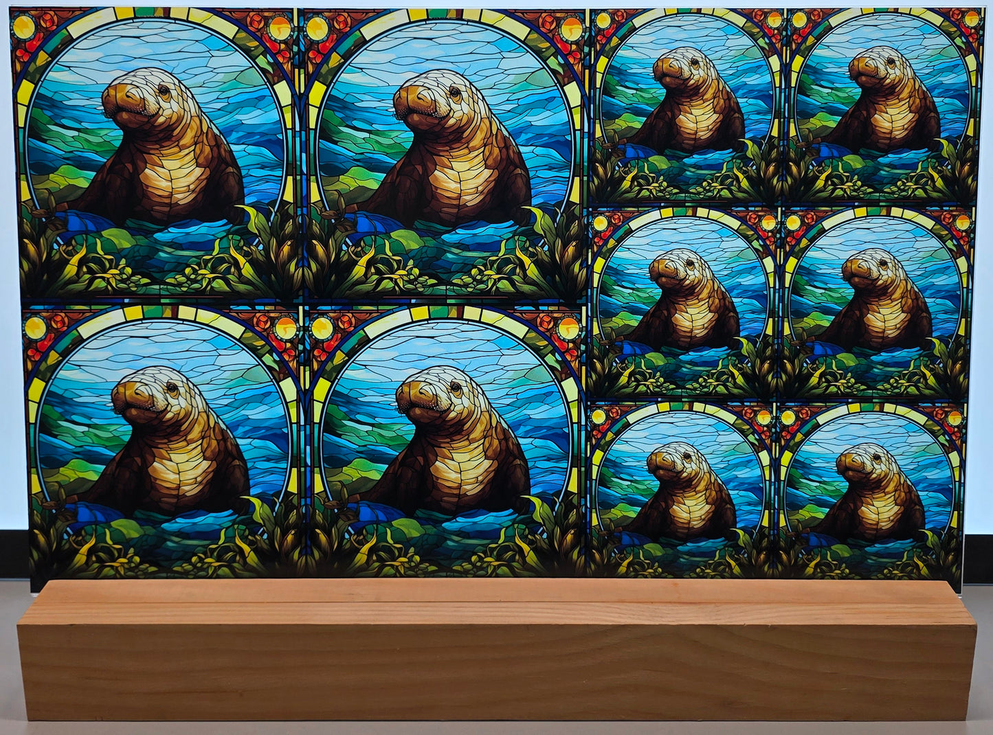 DecoCraft - Scenic Elevated Texture Tiles - Quiet Waters