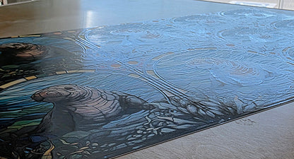 DecoCraft - Scenic Elevated Texture Tiles - Quiet Waters