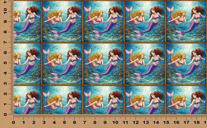 DecoCraft - Scenic Elevated Texture Tiles - Sisters of the Sea