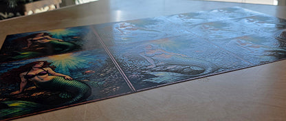 DecoCraft - Scenic Elevated Texture Tiles - Coral Daydream