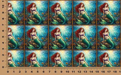 DecoCraft - Scenic Elevated Texture Tiles - Coral Daydream