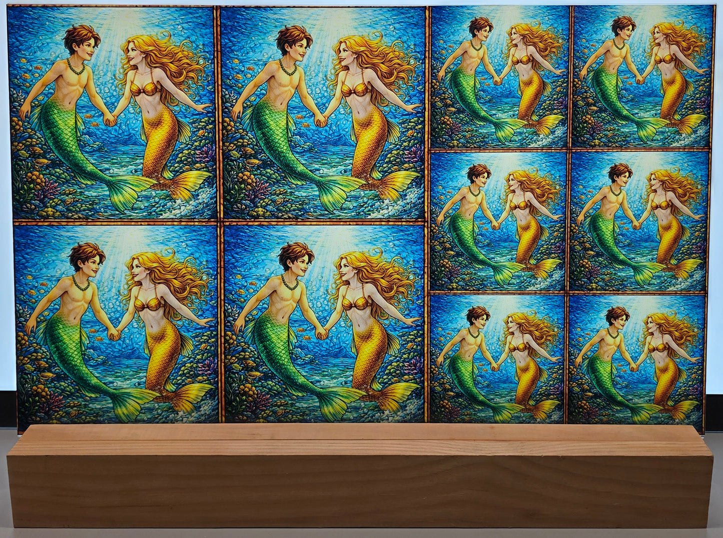 DecoCraft - Scenic Elevated Texture Tiles - Kindred Tides