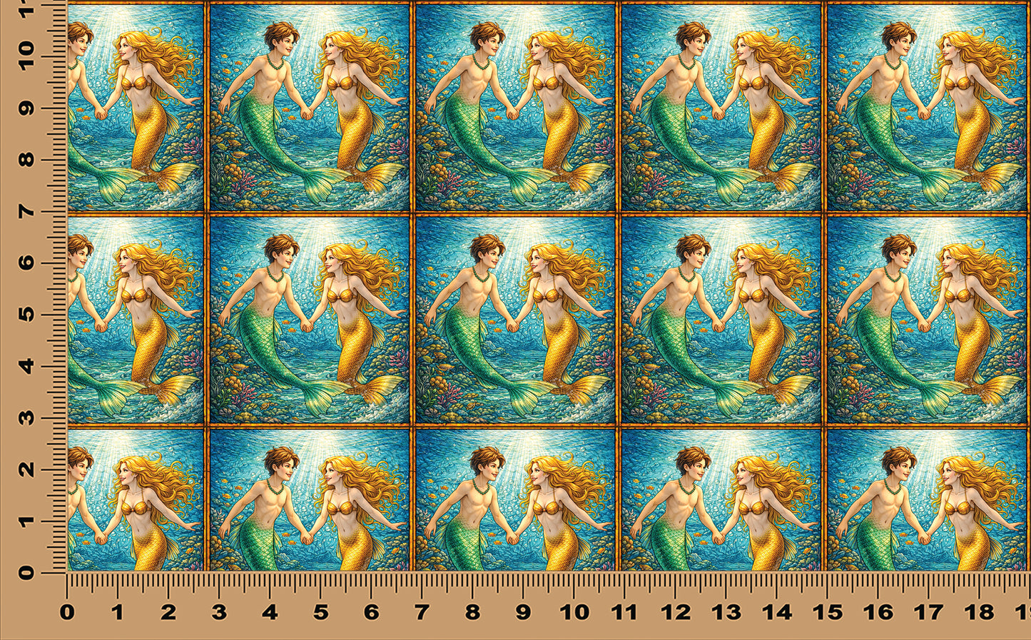 DecoCraft - Scenic Elevated Texture Tiles - Kindred Tides