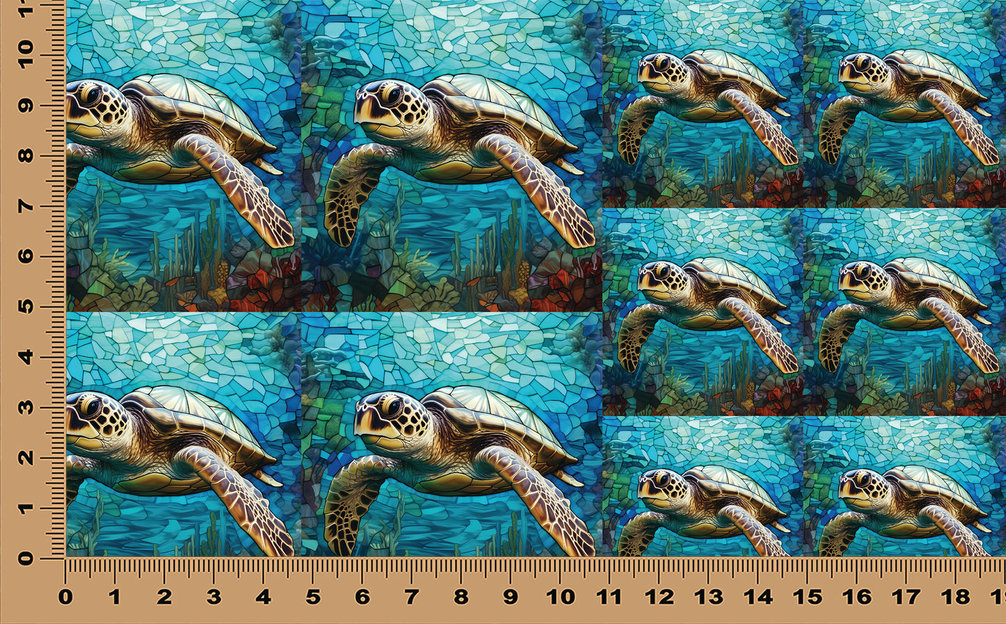 DecoCraft - Scenic Elevated Texture Tiles - Gentle Glide