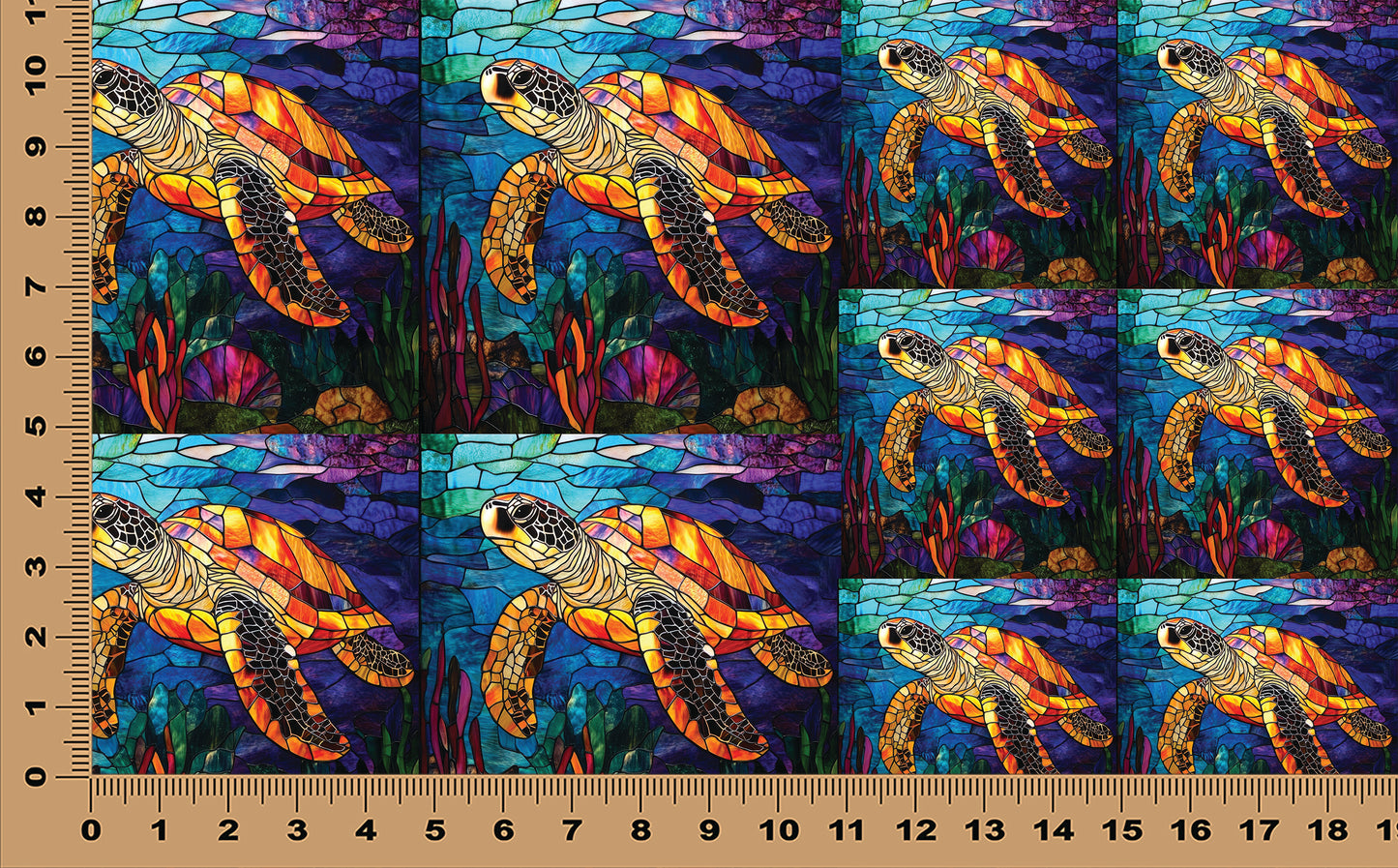 DecoCraft - Scenic Elevated Texture Tiles - Sunlit Journey