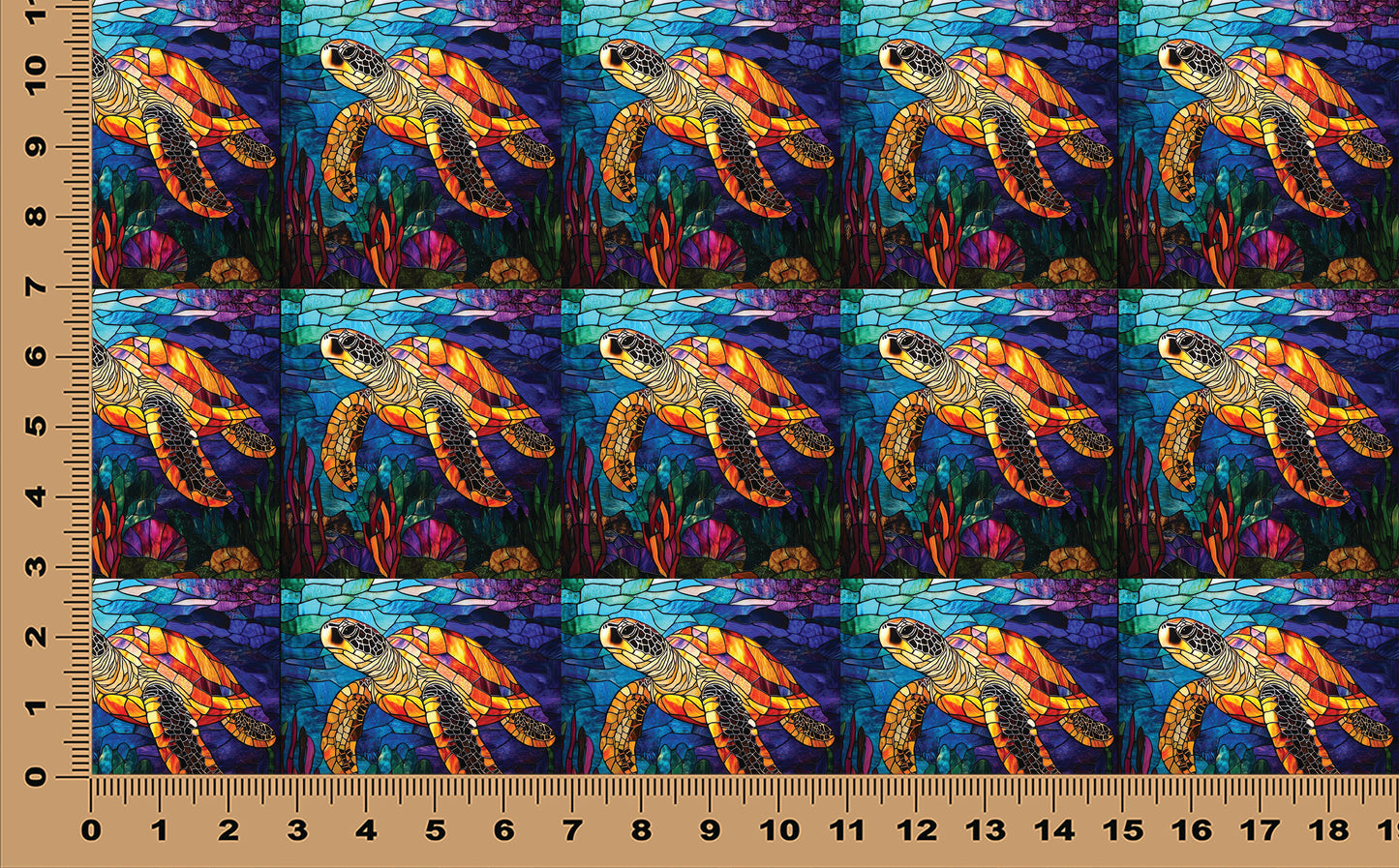 DecoCraft - Scenic Elevated Texture Tiles - Sunlit Journey