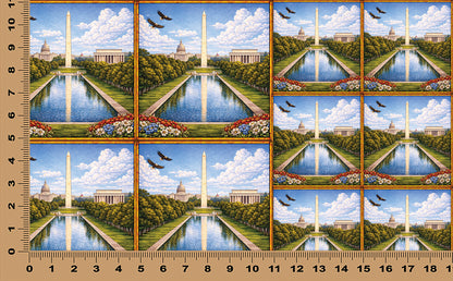 DecoCraft - Scenic Elevated Texture Tiles - Foundations of a Nation