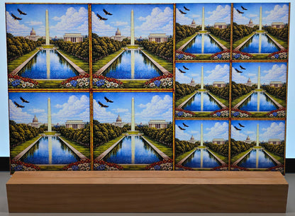 DecoCraft - Scenic Elevated Texture Tiles - Foundations of a Nation