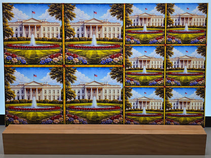 DecoCraft - Scenic Elevated Texture Tiles - The White House