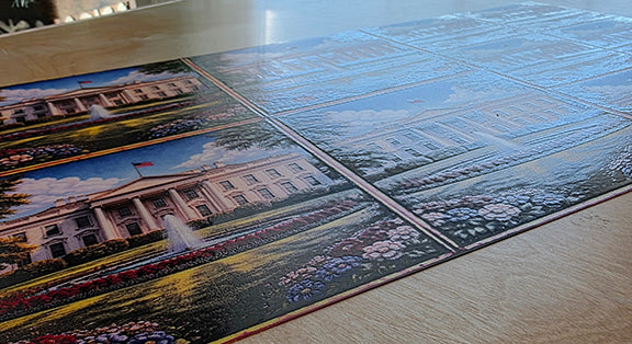 DecoCraft - Scenic Elevated Texture Tiles - The White House