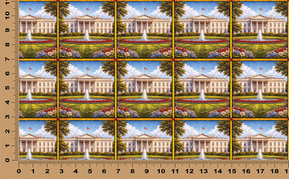 DecoCraft - Scenic Elevated Texture Tiles - The White House