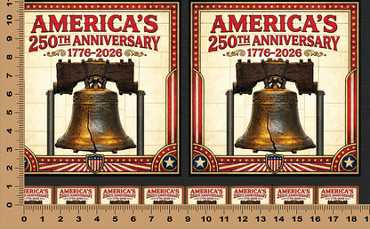 DecoCraft - Scenic Elevated Texture Tiles - Liberty Bell