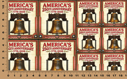 DecoCraft - Scenic Elevated Texture Tiles - Liberty Bell