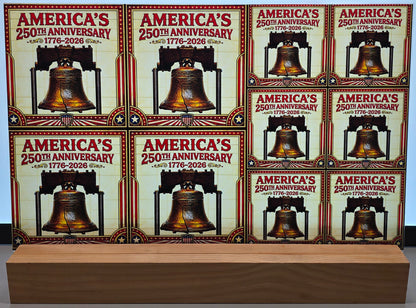 DecoCraft - Scenic Elevated Texture Tiles - Liberty Bell