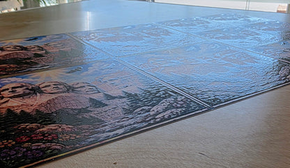 DecoCraft - Scenic Elevated Texture Tiles - Mount Rushmore