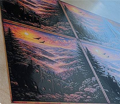 DecoCraft - Scenic Elevated Texture Tiles - Great Smokey Mountains