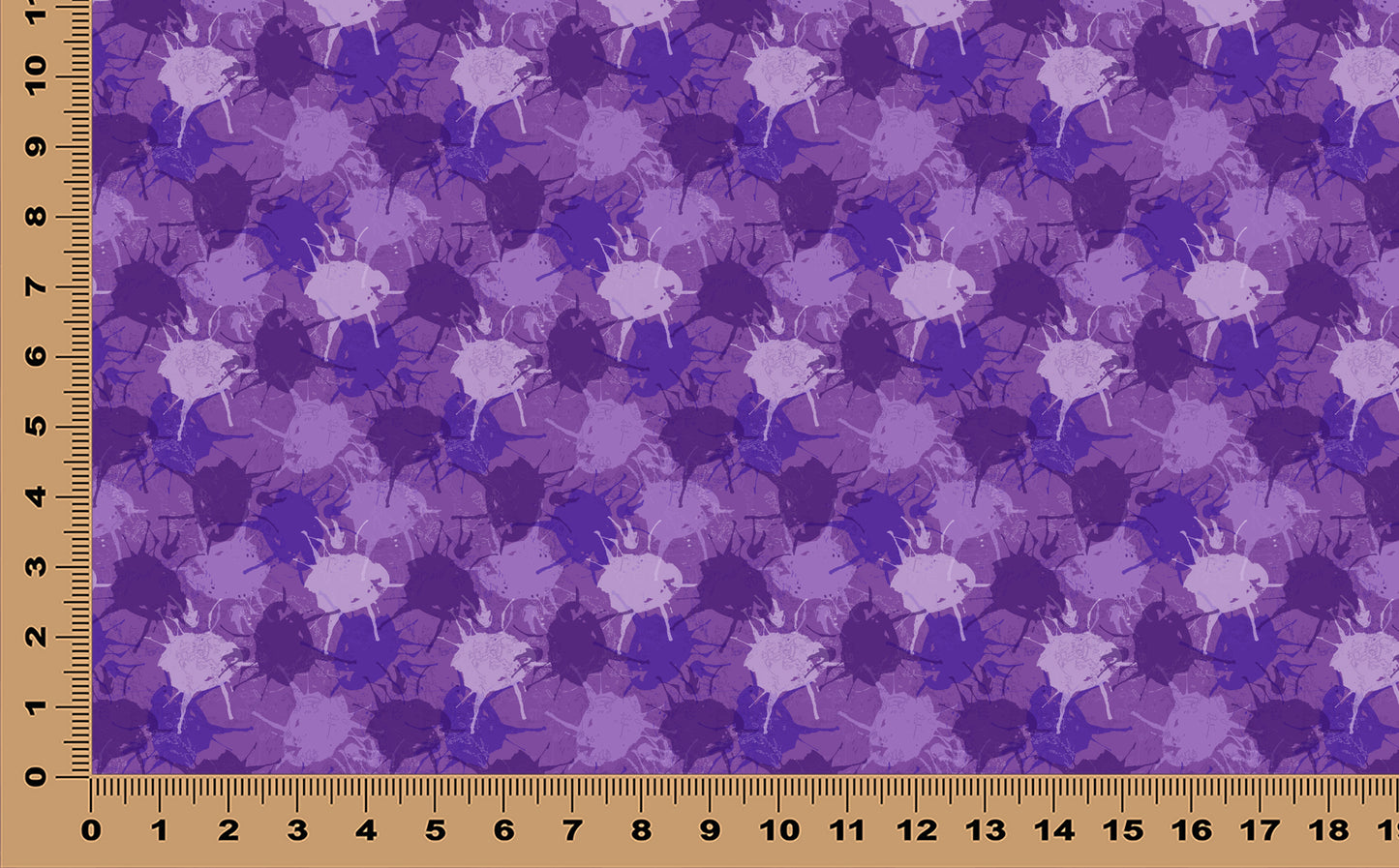 DecoCraft - Cherokee Rose - Style Sheet - Paint Splatter - Grape Jelly