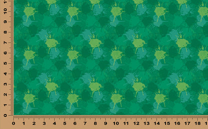 DecoCraft - Cherokee Rose - Style Sheet - Paint Splatter - Key Lime