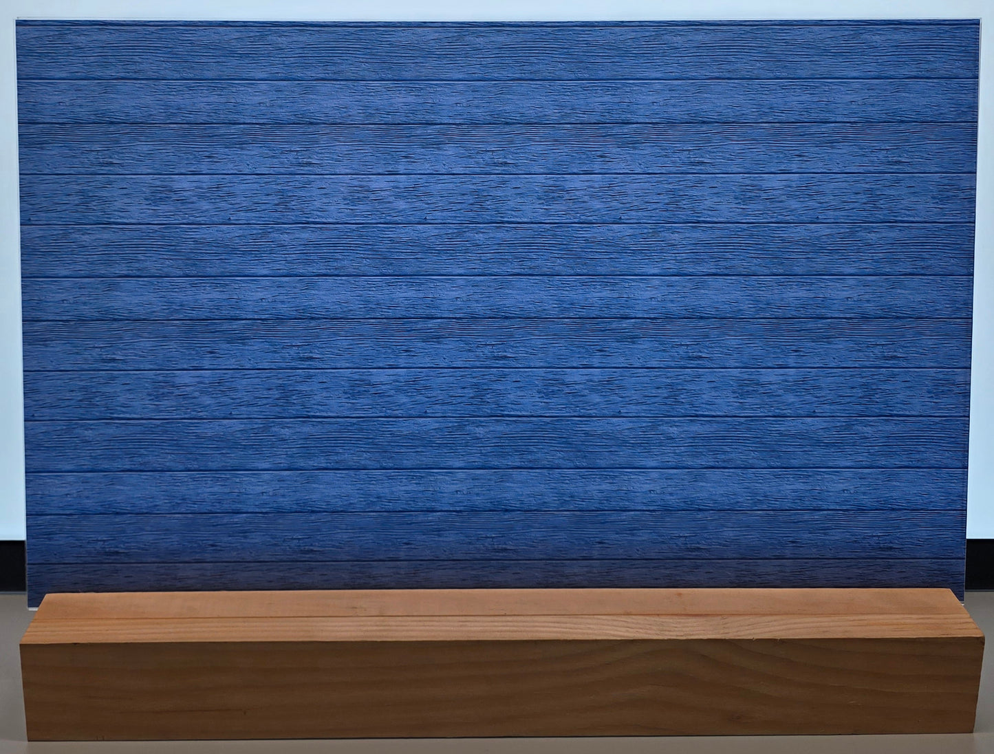 DecoCraft - Slatted Wood Collection - Light Navy