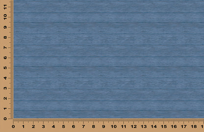 DecoCraft - Slatted Wood Collection - Light Navy