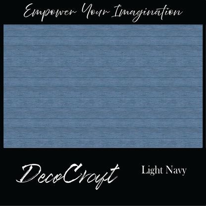 DecoCraft - Slatted Wood Collection - Light Navy