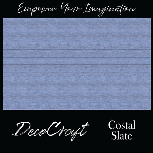 DecoCraft - Slatted Wood Collection - Costal Slate