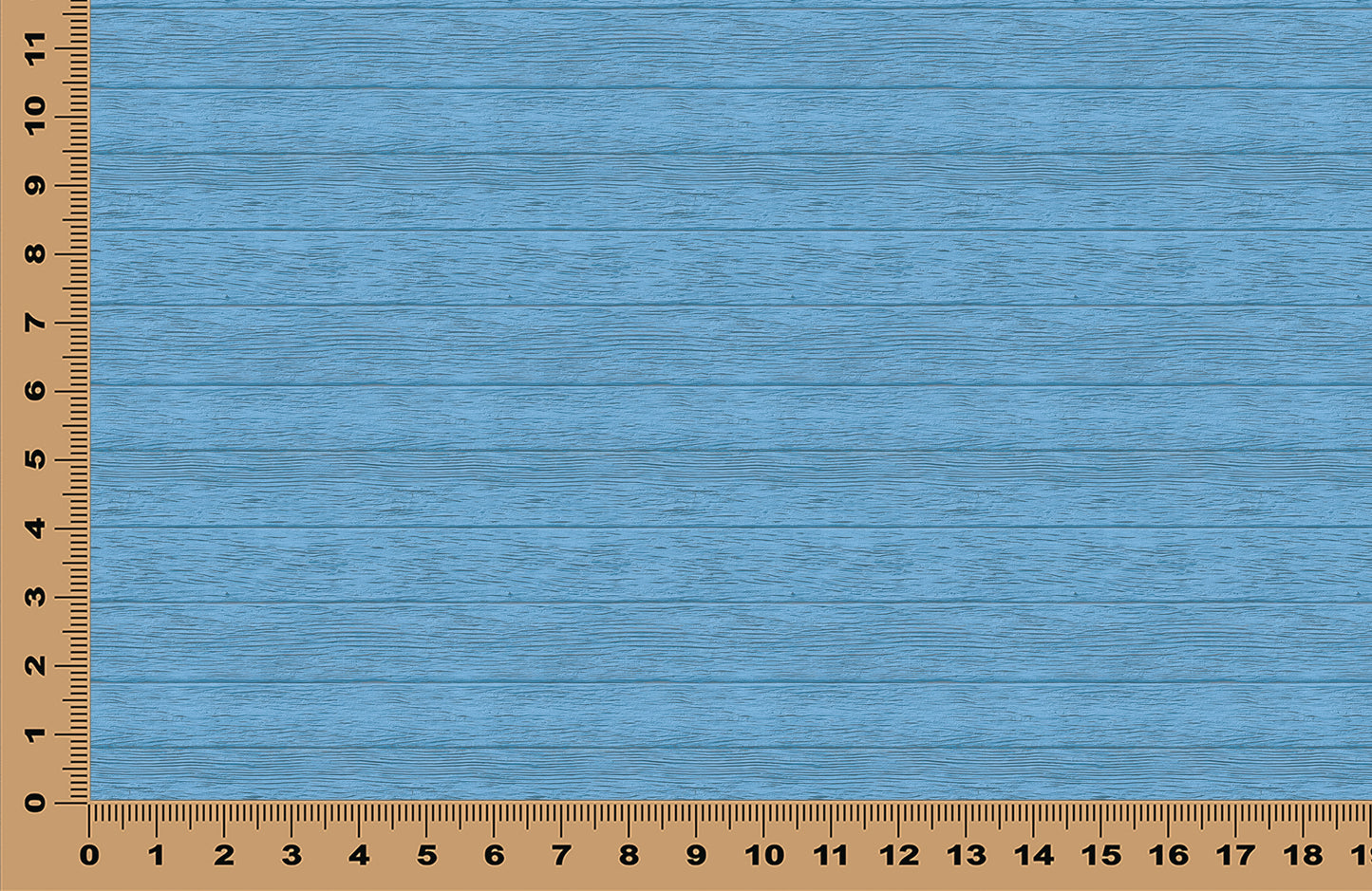 DecoCraft - Slatted Wood Collection - Royal Blue