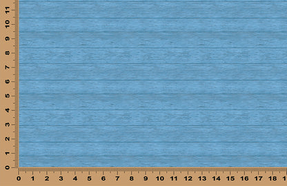 DecoCraft - Slatted Wood Collection - Royal Blue