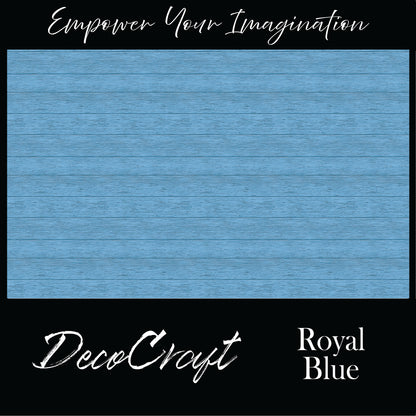 DecoCraft - Slatted Wood Collection - Royal Blue