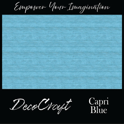 DecoCraft - Slatted Wood Collection - Capri Blue