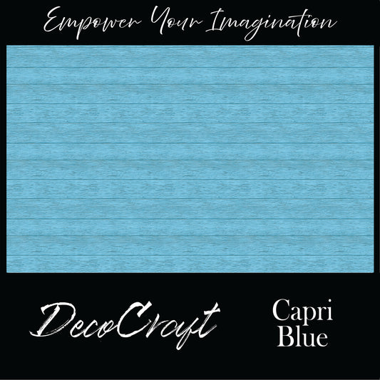 DecoCraft - Slatted Wood Collection - Capri Blue