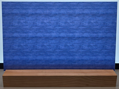 DecoCraft - Slatted Wood Collection - Blue