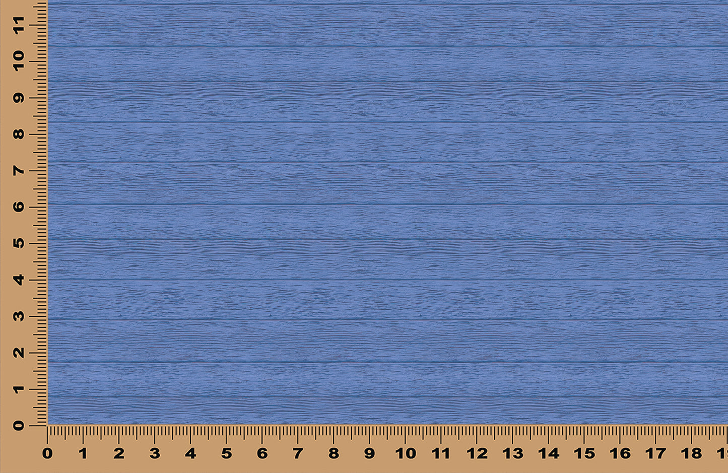 DecoCraft - Slatted Wood Collection - Blue