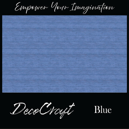 DecoCraft - Slatted Wood Collection - Blue