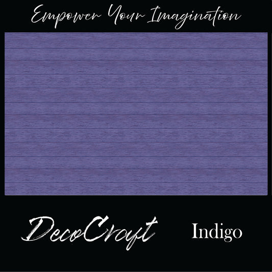 DecoCraft - Slatted Wood Collection - Indigo