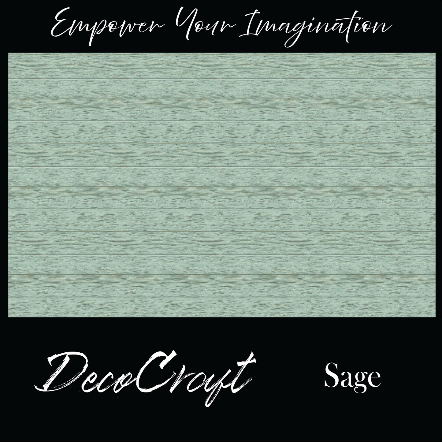 DecoCraft - Slatted Wood Collection - Sage