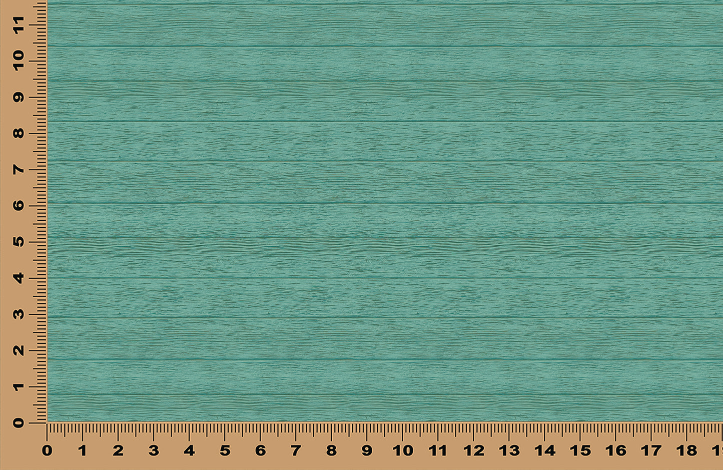 DecoCraft - Slatted Wood Collection -Teal