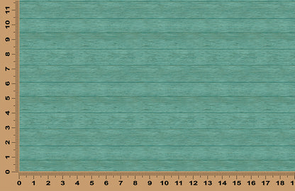 DecoCraft - Slatted Wood Collection -Teal