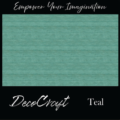 DecoCraft - Slatted Wood Collection -Teal