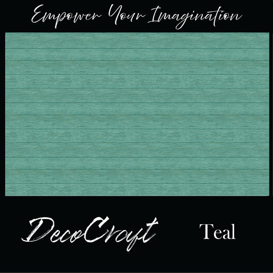 DecoCraft - Slatted Wood Collection -Teal