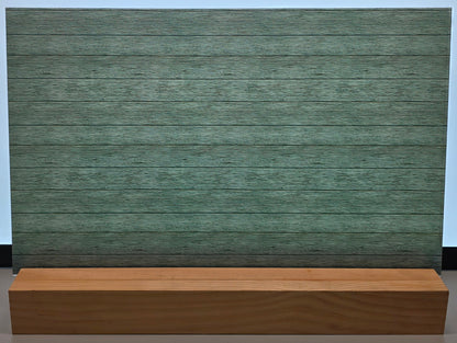 DecoCraft - Slatted Wood Collection - Forest Green
