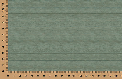 DecoCraft - Slatted Wood Collection - Forest Green