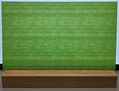 DecoCraft - Slatted Wood Collection -Bright Green